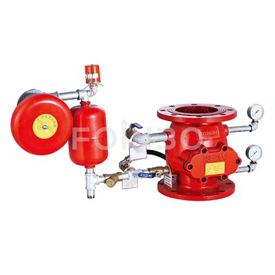 Pemasangan injap penggera basah